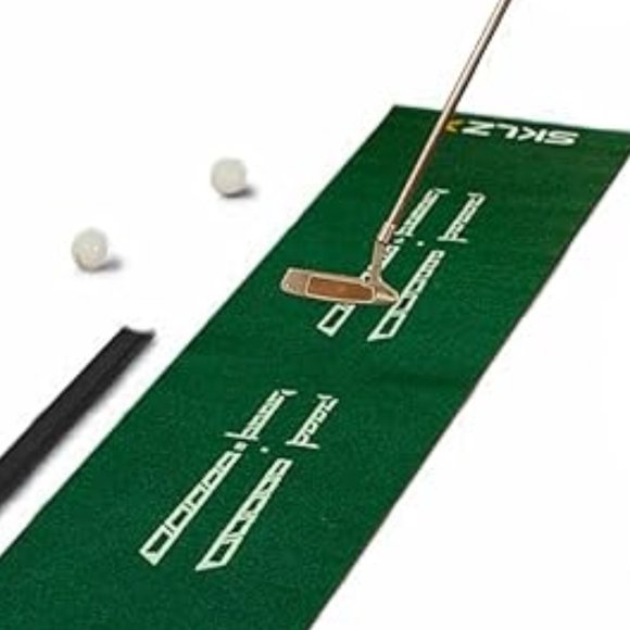 SKLZ ACCELERATOR PRO - Indoor Golf Putting Mat with Auto-Ball Return & Behind- - Picture 5 of 10